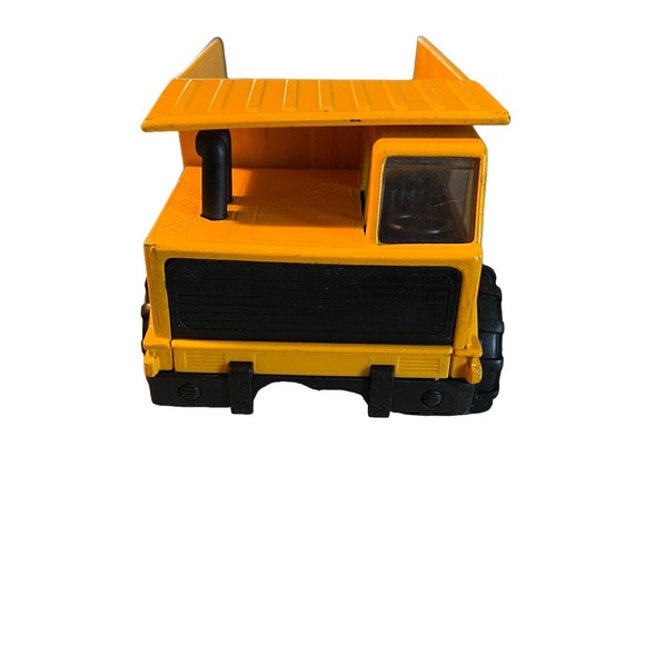 Vintage 1998 Soma Mighty Wheels 7''X 4.5” Die Cast Yellow Dump Truck Great Shape - Picture 4 of 13